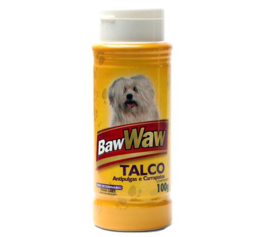 Talco Baw waw anti Pulgas Carrapato 100g - Imagem em destaque