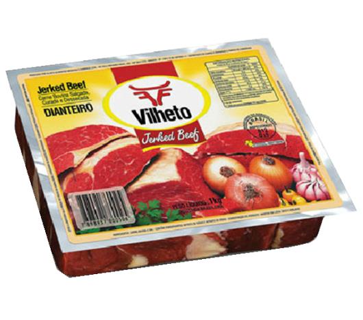 Carne Vilheto Jerked Beef dianteiro 1kg - Imagem em destaque