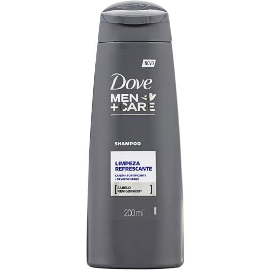 Shampoo Dove Men+Care Limpeza Refrescante Frasco 200ml - Imagem em destaque