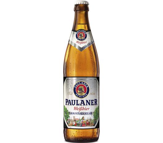 Cerveja Paulaner Weissbier Kristallklar 500ml - Imagem em destaque