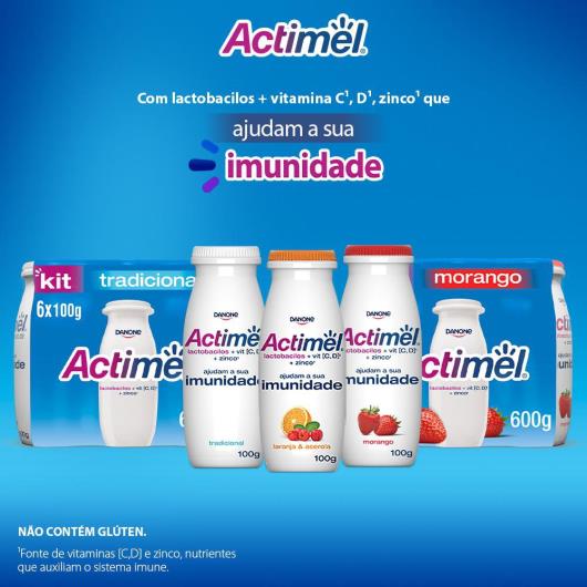 Leite Fermentado Actimel Tradicional 600g - Imagem em destaque