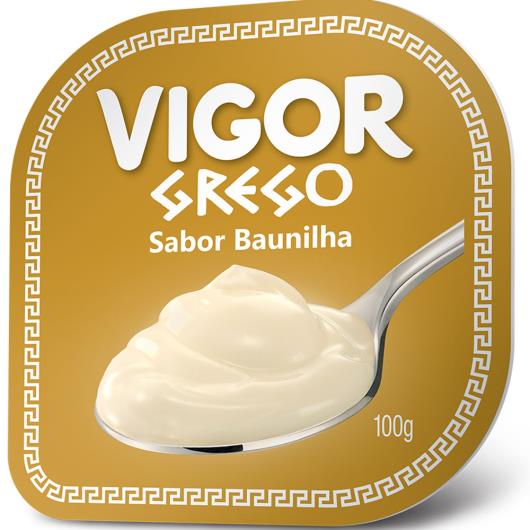 Iogurte Vigor Grego baunilha 100g - Imagem em destaque