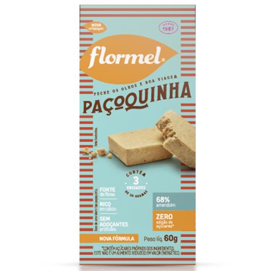 Doce Flormel sabor amendoim paçoquinha zero 60g - Imagem em destaque