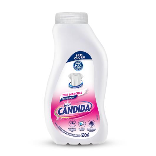 Alvejante Super Candida sem Cloro Branqueador 500ml - Imagem em destaque