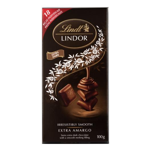 Chocolate Lindt Lindor Singles 60% Dark 100g - Imagem em destaque