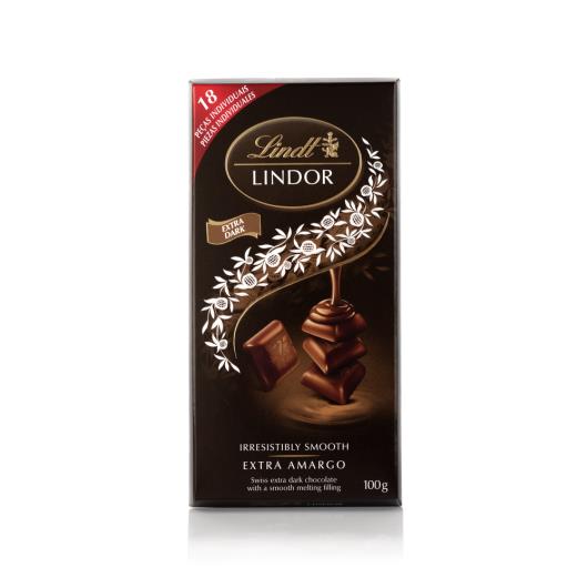 Chocolate Lindt Lindor Singles 60% Dark 100g - Imagem em destaque