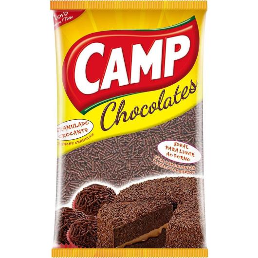 Confeitos granulados de chocolate Camp 130g - Imagem em destaque