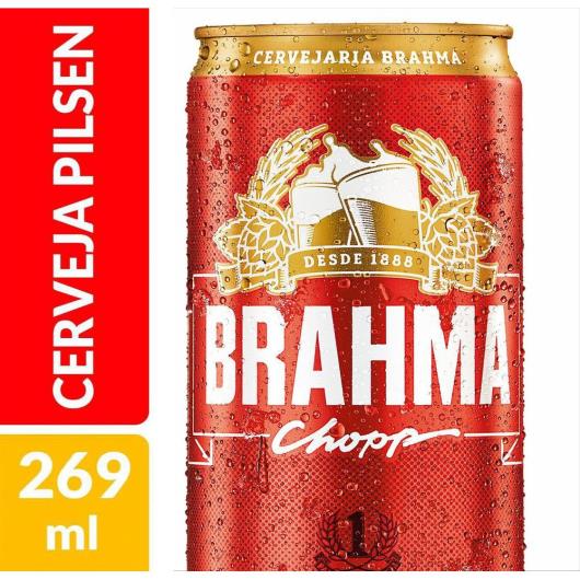 Cerveja Brahma Chopp Pilsen 269ml Lata - Imagem em destaque