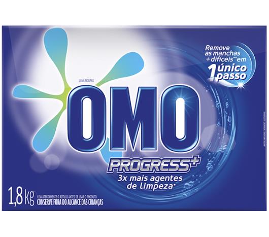 Sabão em Pó OMO Progress 1,8Kg - Imagem em destaque