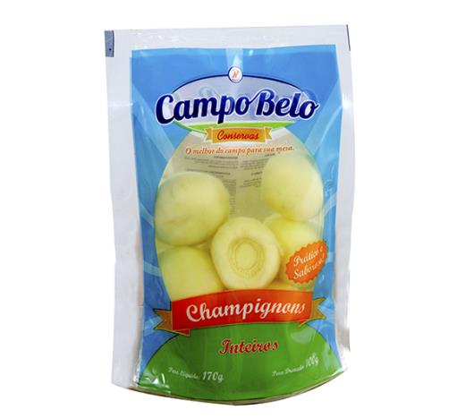 Champignon Conserva Campo Belo Inteiro Sachê 100g - Imagem em destaque