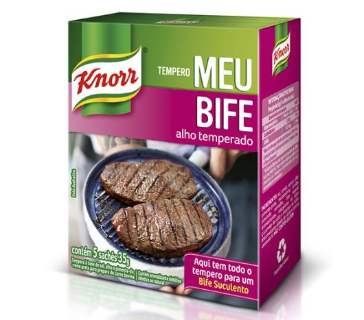 Tempero Knorr Meu Bife alho temperado 35g - Imagem em destaque