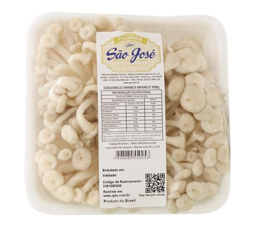 Cogumelo Fazenda São José Shimeji Branco 200g - Imagem em destaque