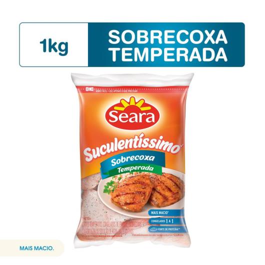 Sobrecoxa de frango Seara congelada temperada 1kg - Imagem em destaque