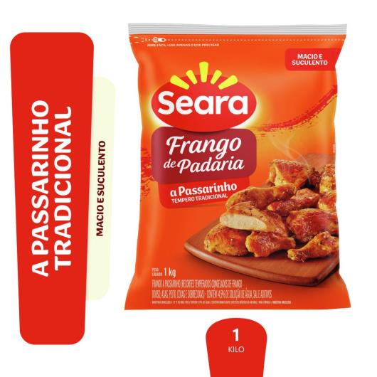 Petisco temperado Frango de Padaria Seara IQF 1kg - Imagem em destaque