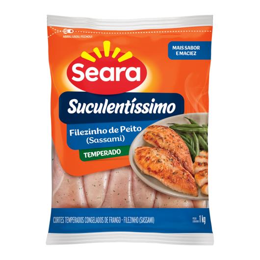 Filezinho de peito temperado Suculentíssimo Seara IQF 1kg - Imagem em destaque