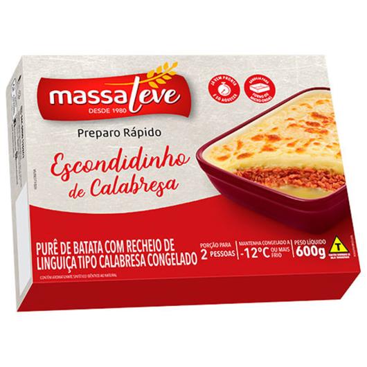 Escondidinho Massa Leve Calabresa 600g - Imagem em destaque