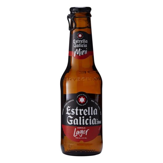 Cerveja Lager Premium Estrella Galicia 200ml - Imagem em destaque