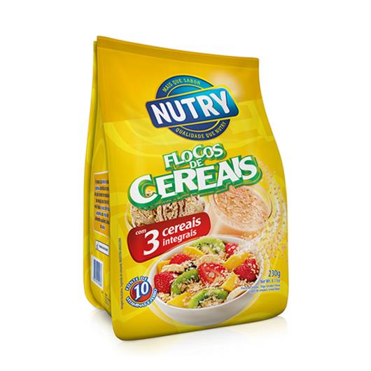 Flocos de Cereais Nutry Sachê 230g - Imagem em destaque