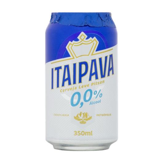 Cerveja Itaipava 0.0% álcool lata 350ml - Imagem em destaque