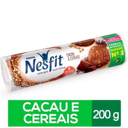 Biscoito Nesfit Integral Cacau e Cereais 200g - Imagem em destaque