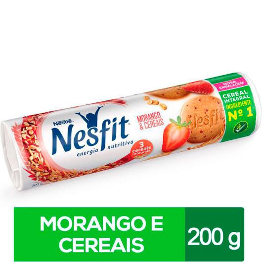 Biscoito Nesfit Integral Morango Cereais 200g - Imagem em destaque