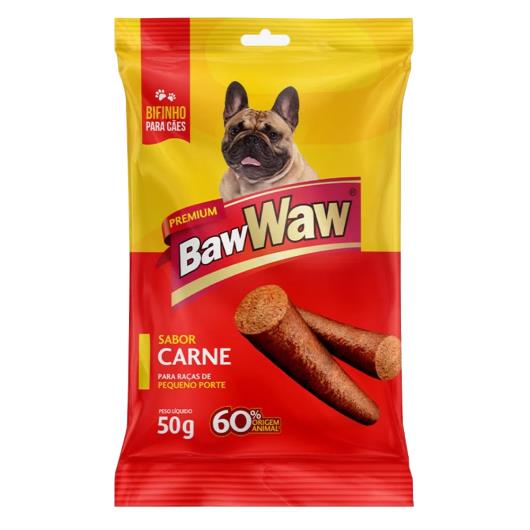 Alimento para cães Baw Waw bife carne raças pequenas 50g - Imagem em destaque
