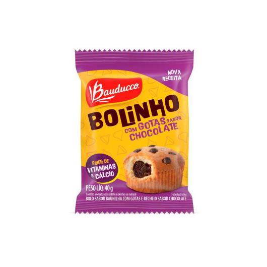 Bolinho Bauducco sabor baunilha com gotas de chocolate 40g - Imagem em destaque