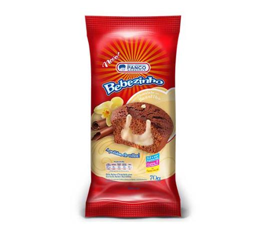 Bolo Panco bebezinho chocolate com baunilha 70g - Imagem em destaque