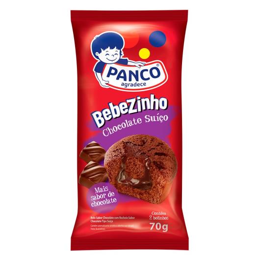 Bolo Panco Bebezinho chocolate com chocolate suíço 70g - Imagem em destaque