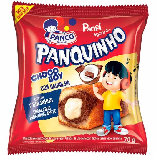 Mini bolo Panco Panquinho chocoboy 70g - Imagem em destaque