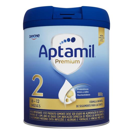 Fórmula Infantil Aptamil Premium 2 800g - Imagem em destaque