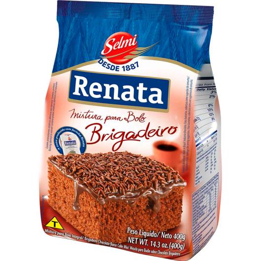 Mistura para bolo Renata sabor brigadeiro 400g - Imagem em destaque