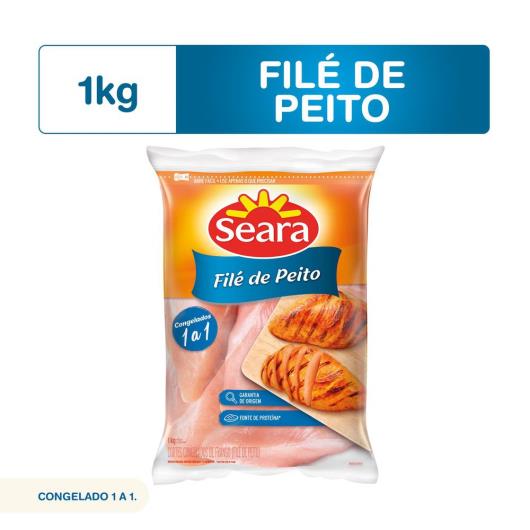 Filé de Peito de Frango Congelado Seara 1kg - Imagem em destaque