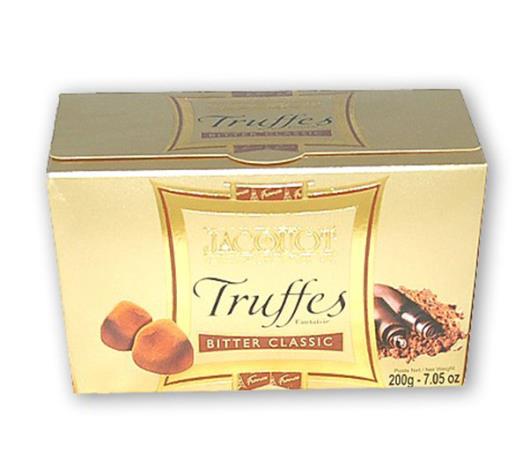 Chocolate Jacouot Truffes Bitter Classic 200g - Imagem em destaque