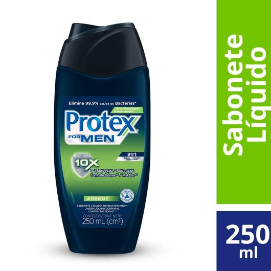 Sabonete Líquido Antibacteriano Protex For Men Energy 250ml - Imagem em destaque