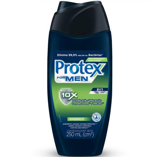 Sabonete Líquido Antibacteriano Protex For Men Energy 250ml - Imagem em destaque