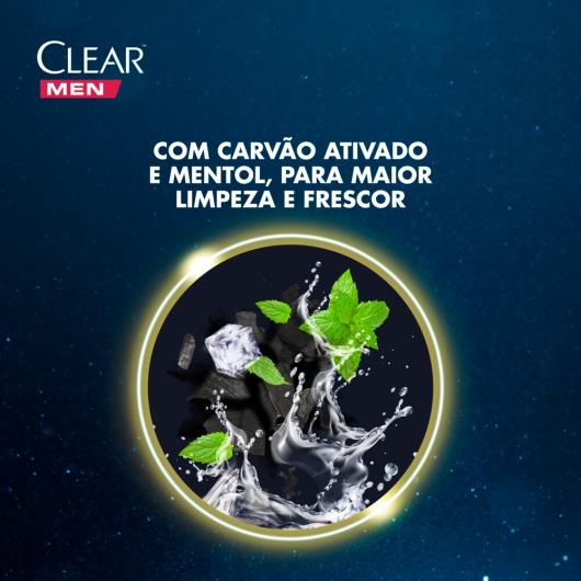 Shampoo Anticaspa Clear Men Sports Limpeza Profunda 200 ml - Imagem em destaque