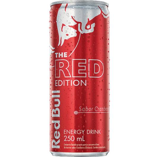 Energético Red Bull The Red Edition Sabor Cranberry edição limitada 250ml - Imagem em destaque