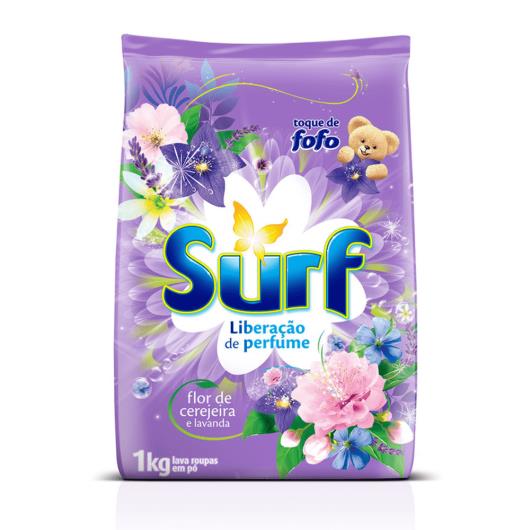 Detergente em pó Surf flor de cerejeira e lavanda 1kg - Imagem em destaque