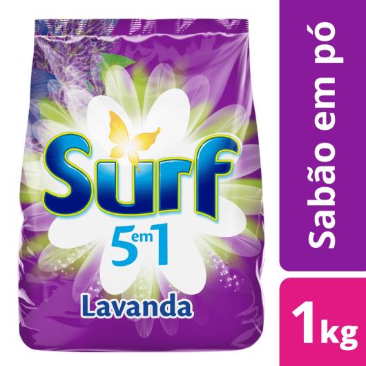 Detergente em pó Surf flor de cerejeira e lavanda 1kg - Imagem em destaque