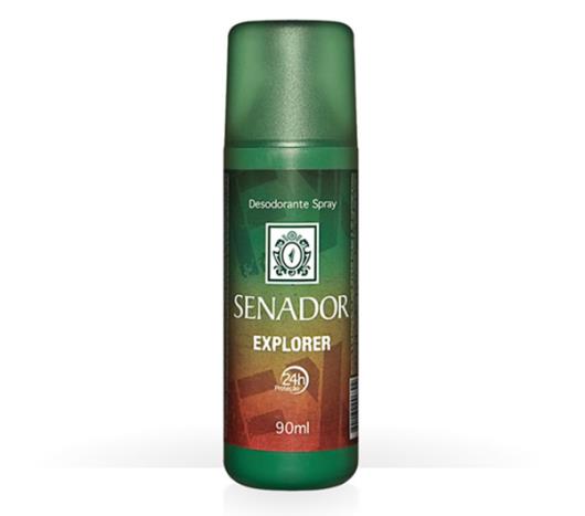 Desodorante Senador spray explorer 90ml - Imagem em destaque
