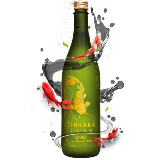 Sake Thikará Gold 745ml - Imagem em destaque