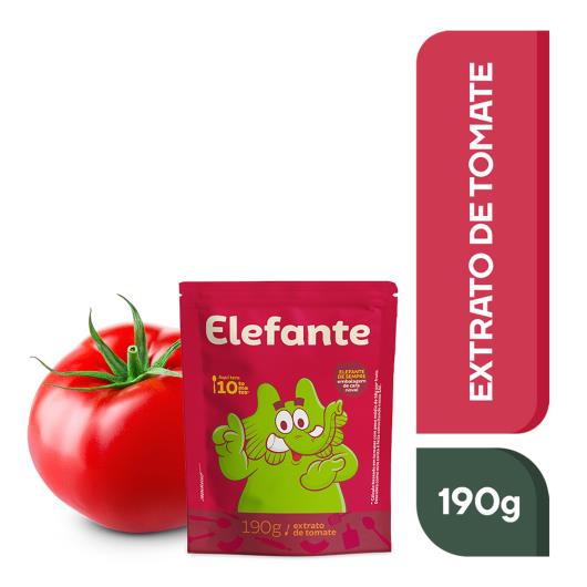 Extrato de tomate Elefante sache 190g - Imagem em destaque
