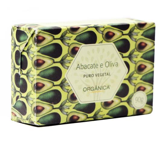 Sabonete puro vegetal abacate e oliva Orgânica 90g - Imagem em destaque