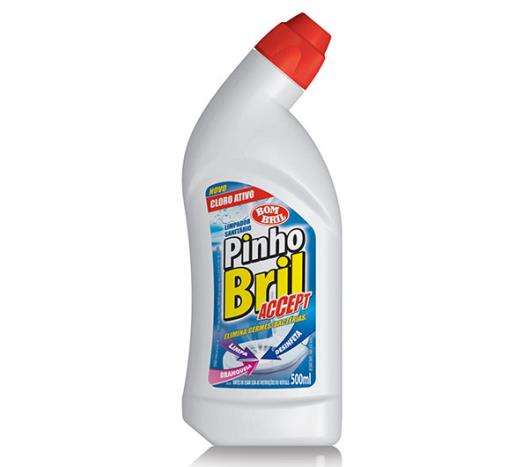 Limpador Sanitário Pinho Bril Acão Cloro Ativo 500ml - Imagem em destaque