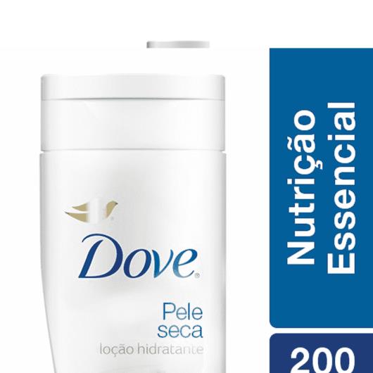 Loção Dove hidratante nutrição essencial pele seca 200ml - Imagem em destaque