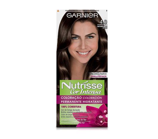 Tinta Nutrisse Cor Intensa 4.0 Castanho - Imagem em destaque