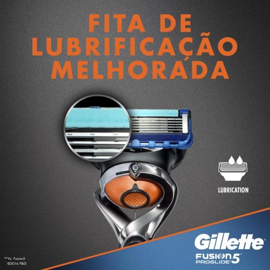 Carga Gillette Fusion Proglide com 2 unidades - Imagem em destaque