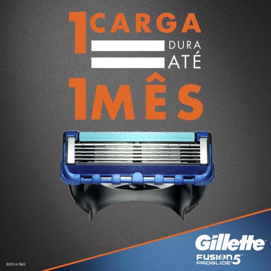 Carga Gillette Fusion Proglide com 2 unidades - Imagem em destaque