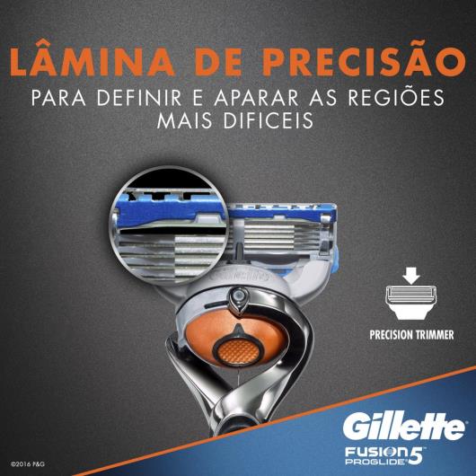 Carga Gillette Fusion Proglide com 2 unidades - Imagem em destaque